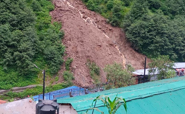 Two siblings killed in landslide in Gaurikund