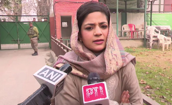 PDP leader Iltija Mufti lodges police complaint against Nitish Kumar for pulling woman's 'naqab'