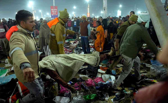 Stampede at Mahakumbh in Prayagraj leaves many injured, casualties feared: Reports