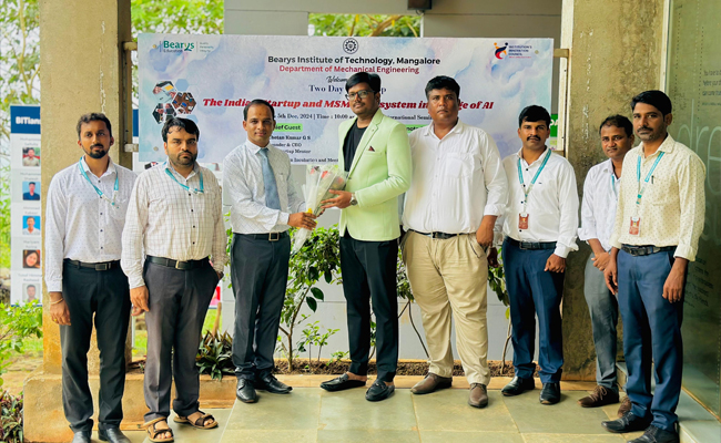 Two day Workshop on "The Indian Startup and MSME Ecosystem in the Age of AI" Concludes at BIT