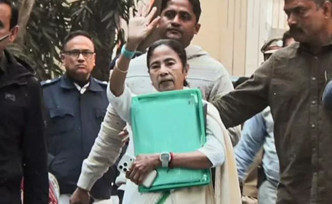 Mamata alleges ED raids at I-PAC office aimed at stealing TMC strategy