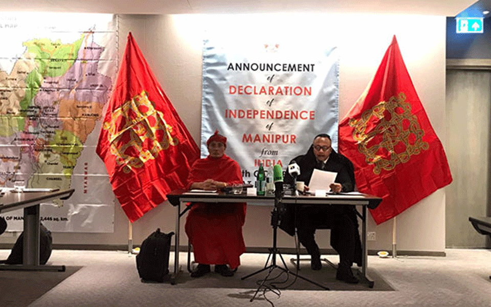 Two Manipur separatists announce 'Manipur government in exile' in UK