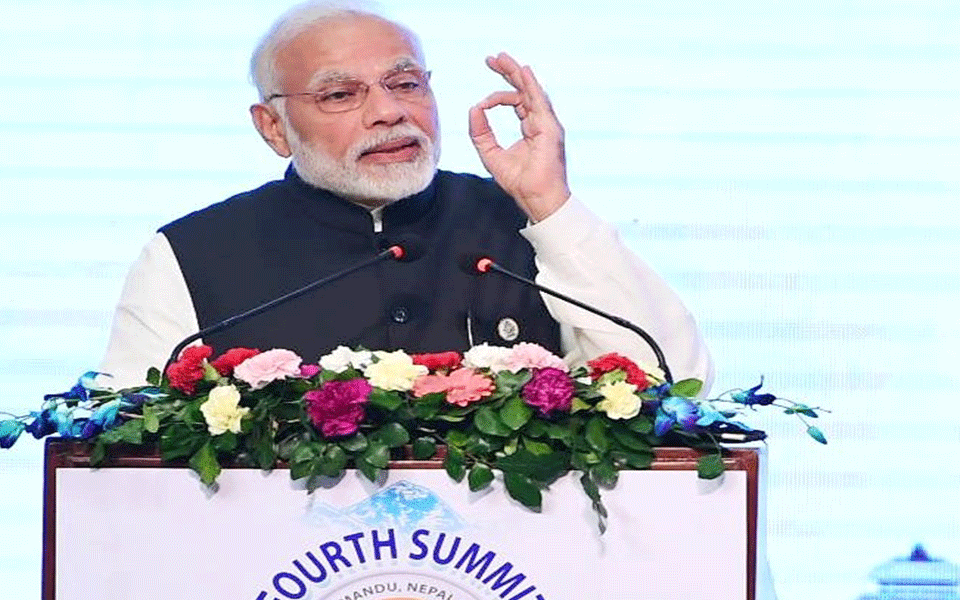 Modi for Bimstec cooperation in anti-terror operations, natural disasters