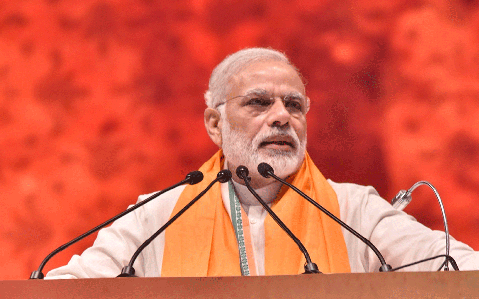 With eye on polls, Modi reviews schemes with BJP CMs