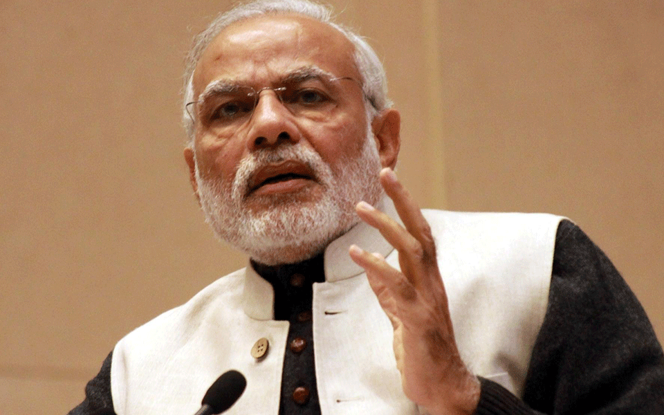 90% Indians have toilet facility today: Modi