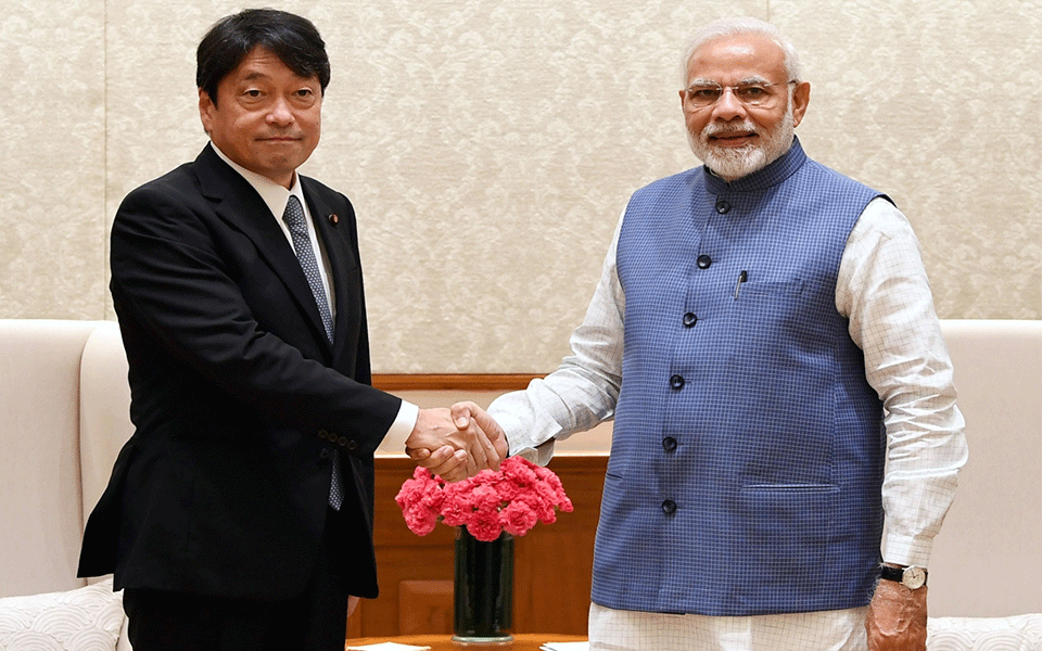 Japanese Defence Minister calls on PM Modi