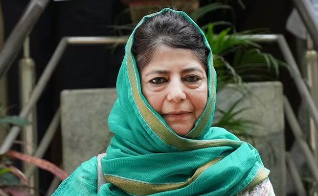 Mehbooba Mufti re-elected PDP chief
