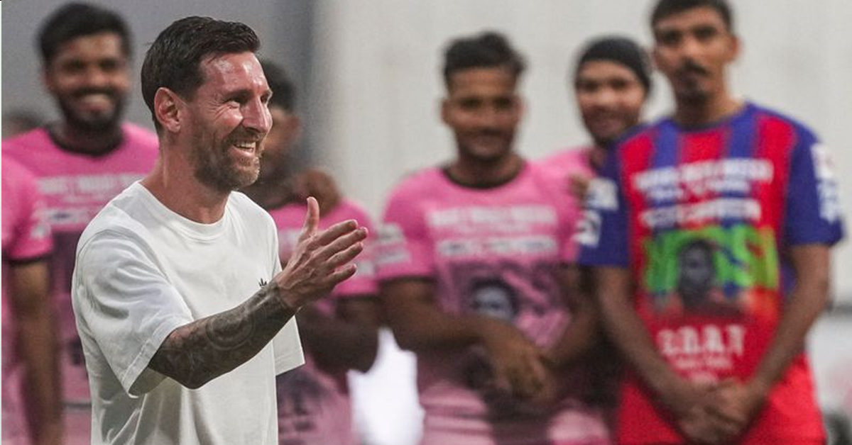 Messi's Delhi arrival delayed as fog disrupts flight