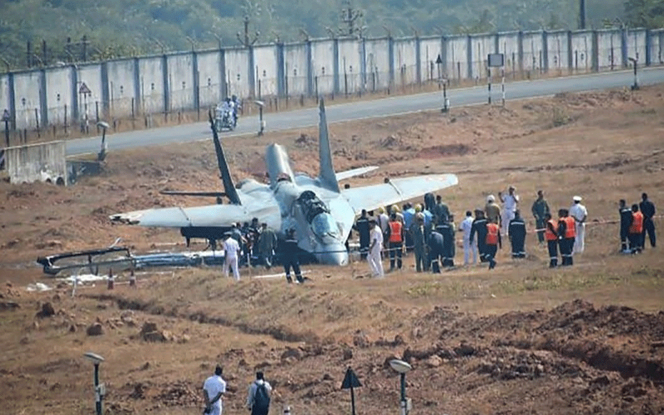 Mig 29K develops technical snag, pilot ejects safely