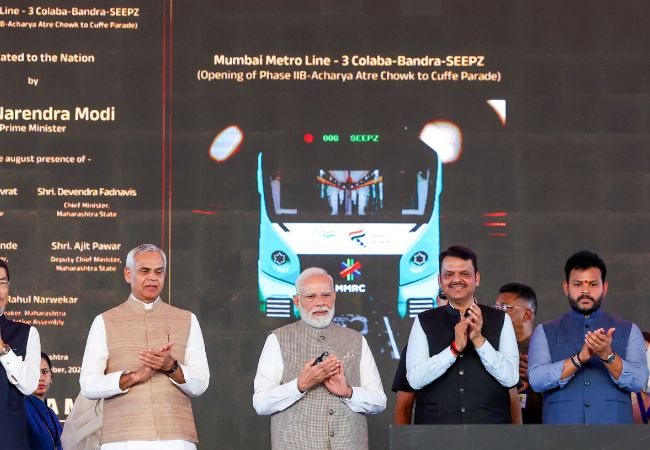 Navi Mumbai lands on aviation map as new airport takes off; PM calls it glimpse of Viksit Bharat