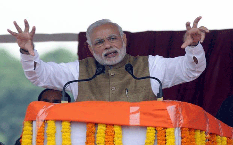 Congress interested only in Muslim men, not women's welfare: Modi