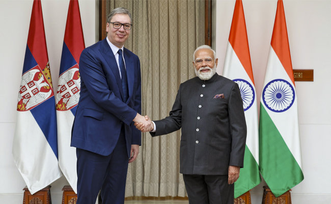 PM Modi, Serbian prez discuss ways to deepen cooperation across multiple sectors