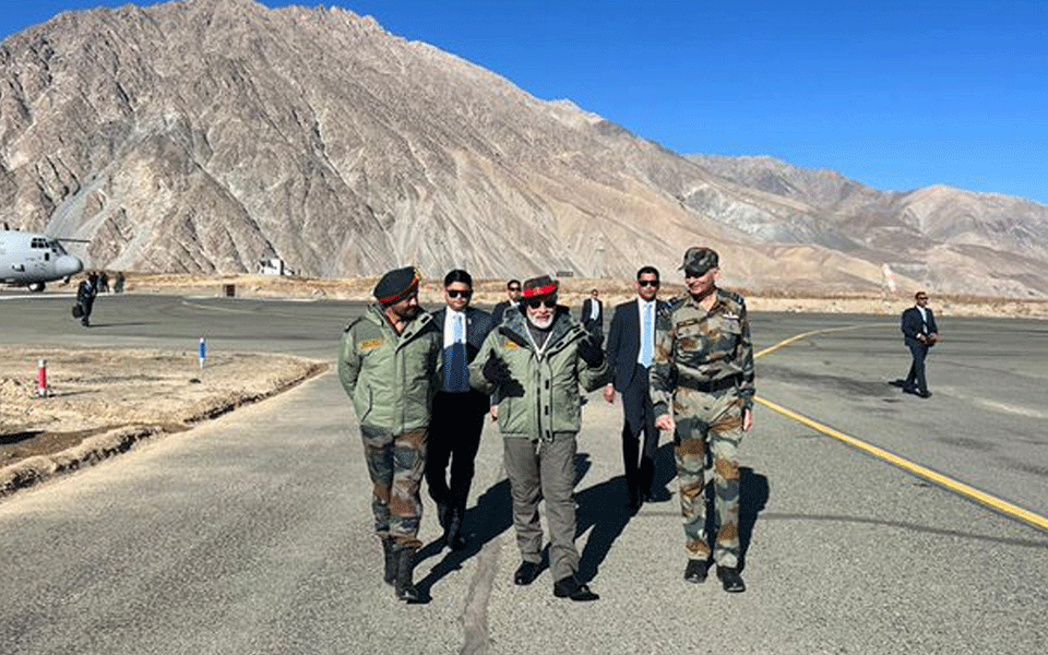 PM Modi to celebrate Diwali with soldiers in Kargil, wishes 'joy and well-being' to all