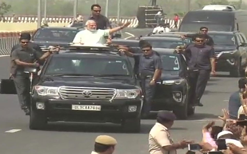 Modi inaugurates first phase of Delhi-Meerut Expressway