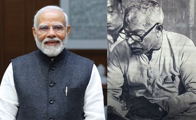 PM Modi offers tributes to Karpoori Thakur on birth anniversary