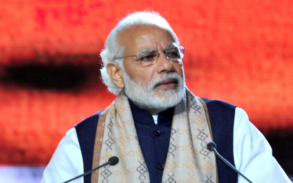 Congress did not feel insulted with MP's 'Bimaru' tag: Modi