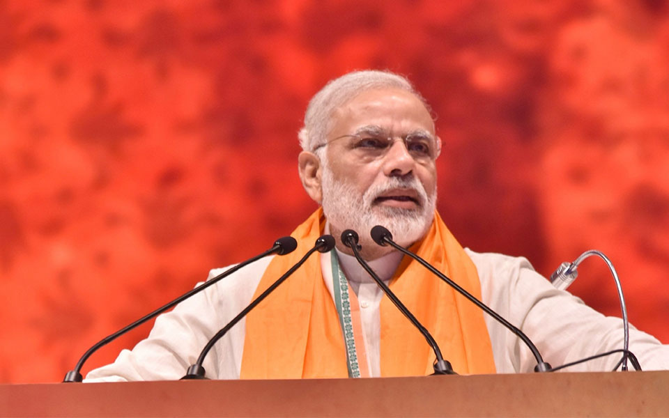 Jobs not lacking, data on jobs lacking: Modi