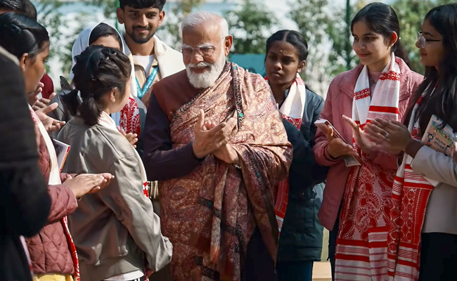 Focus not only on marks but also on improving life: PM Modi to students