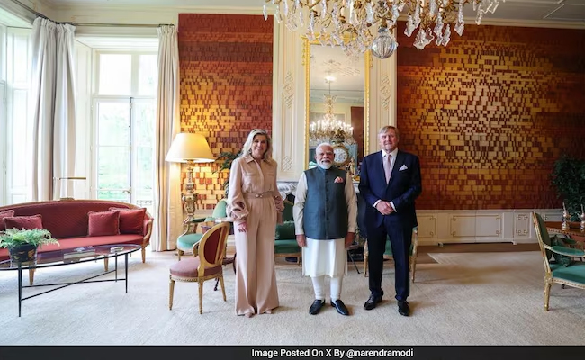 PM Modi meets Dutch royals in Netherlands, discusses cooperation in technology, innovation