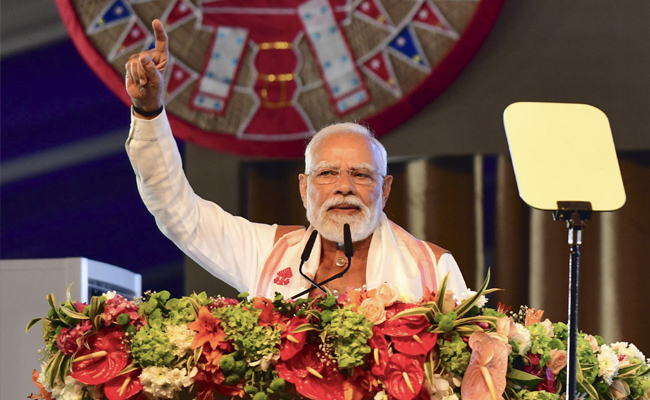BJP govt correcting mistakes Cong kept making in northeast for decades: PM