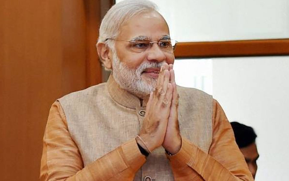 Modi congratulates India on GST anniversary