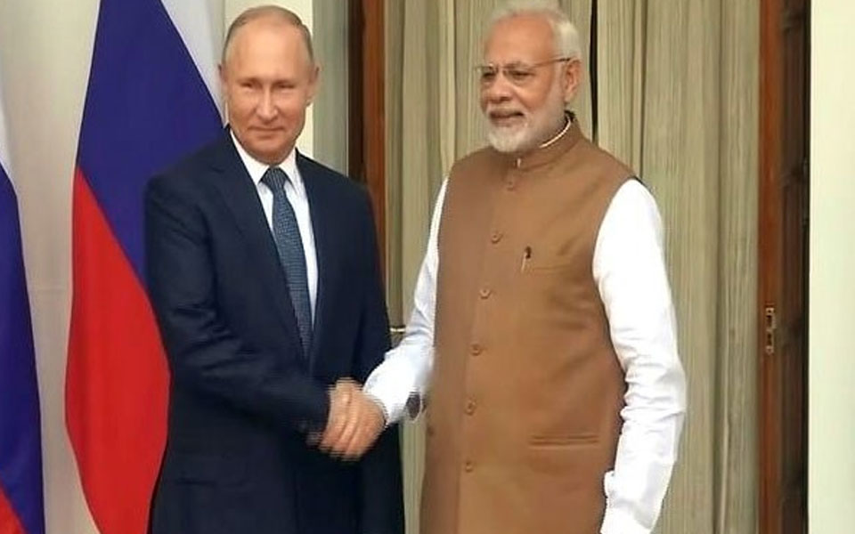 Modi, Putin meet for annual summit