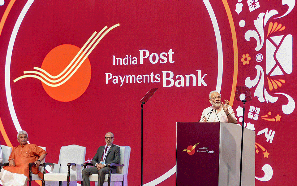 PM launches India Post Payments Bank aimed at financial inclusion