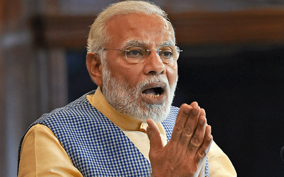 Congress spreading lies by hiring foreign agencies: Modi