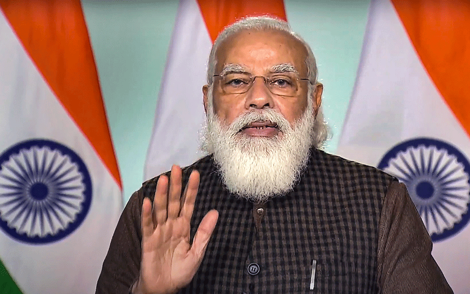 Govt working on four fronts to keep India healthy: PM Modi