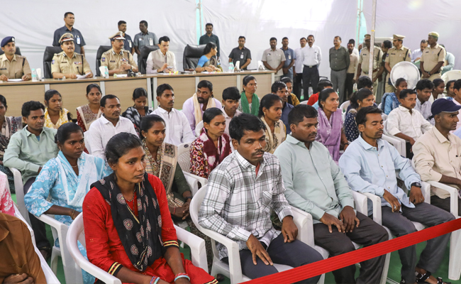 41 Maoists surrender to Telangana police