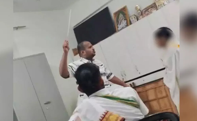 Teacher at Vedic school in MP's Ujjain booked for caning student in hostel