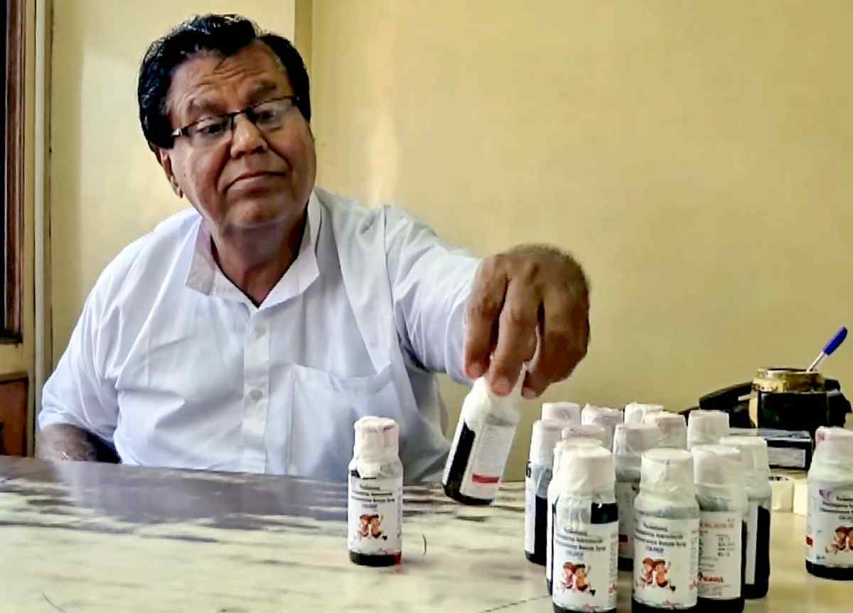 MP bans sale of Coldrif cough syrup after 14 children die; samples contained toxic substance