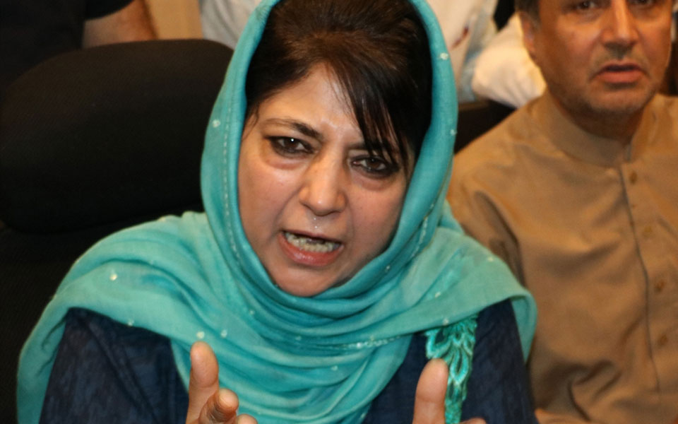 You will create more militants if you break PDP: Mehbooba warns Delhi