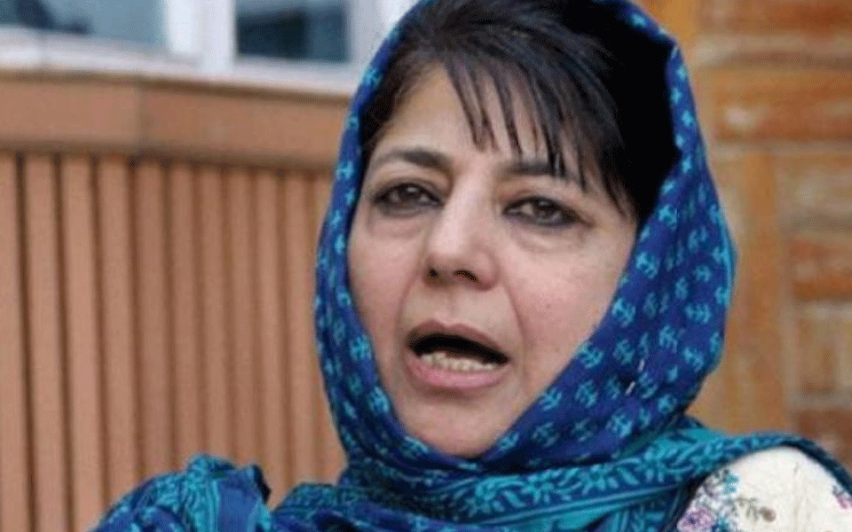 Even Ambedkar would have been slandered as pro-Pakistan by BJP: Mehbooba Mufti