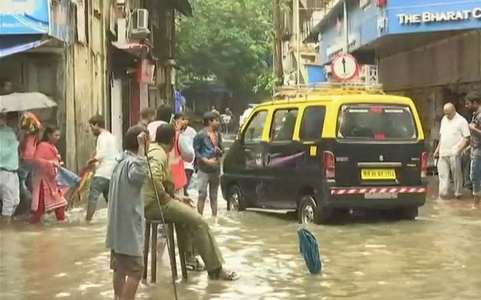 Five killed as rains clobber Maharashtra; road, rail traffic hit