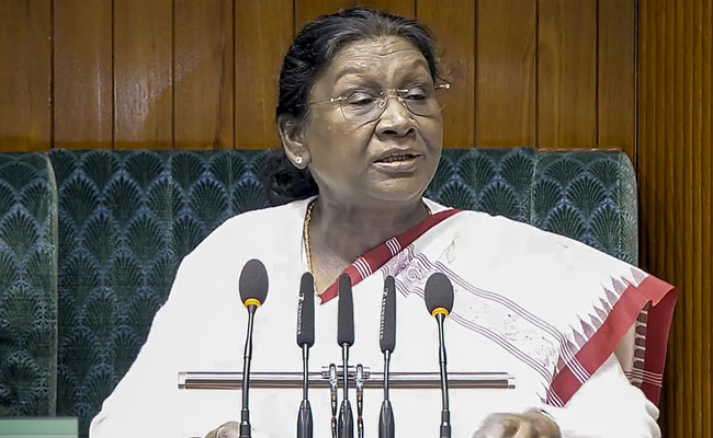 Oppn protests G RAM G during Prez Murmu address; govt condemns, demands apology