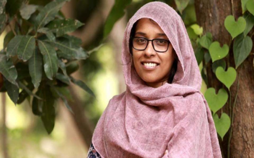 Kerala braveheart Sifiya Haneef conferred Neerja Bhanot Award