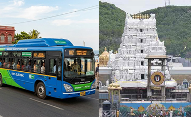 Chennai devotee donates electric bus to TTD in Andhra