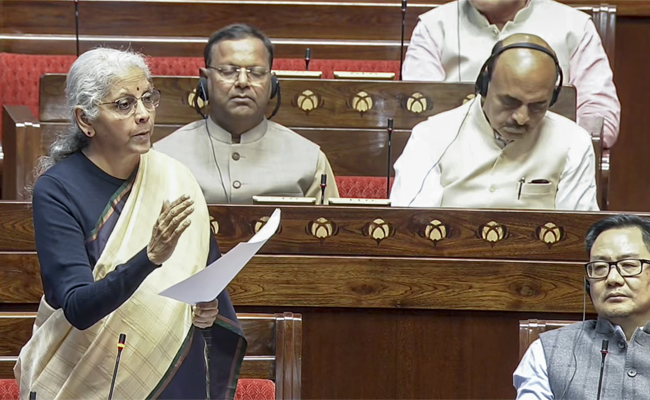 High personal income tax collection does not mean middle class being suppressed: FM in RS