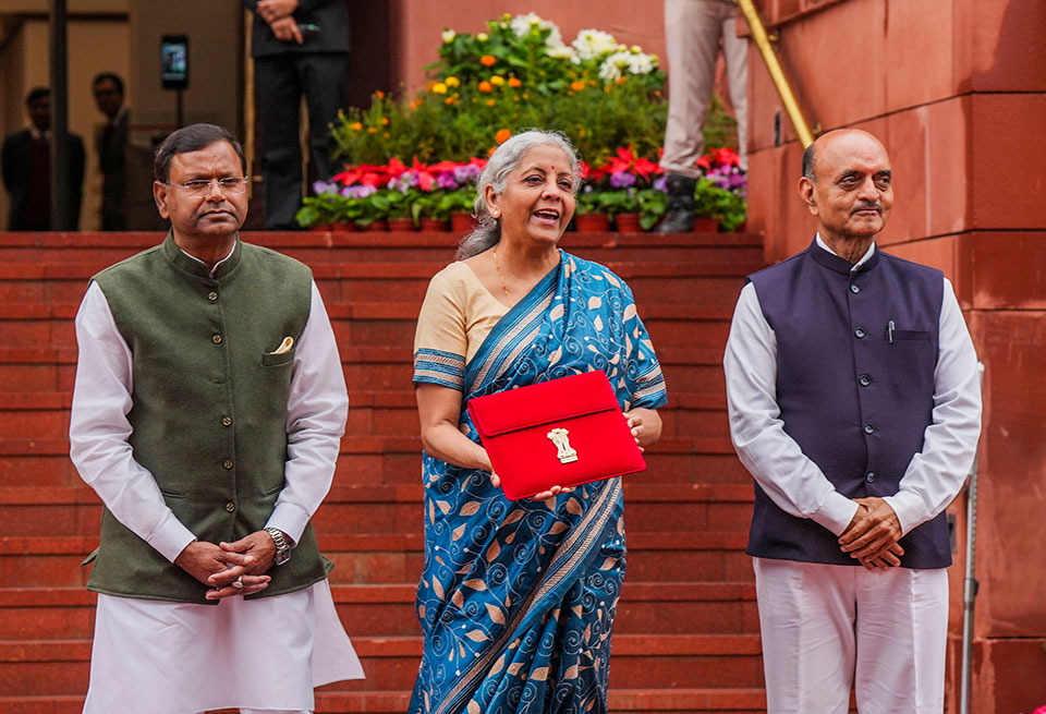 Nirmala Sitharaman Begins Presentation Of Interim Budget For 2024-25