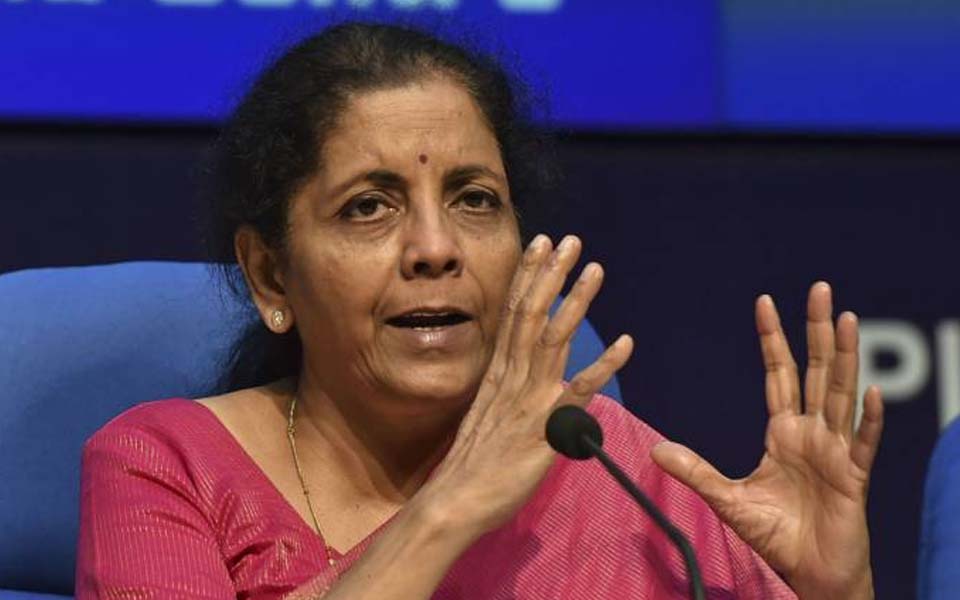 Nirmala Sitharaman announces Rs 70,000 cr package for exports, real estate sectors to boost growth