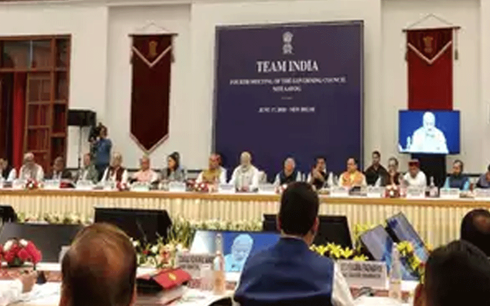 NITI Aayog governing council meeting begins