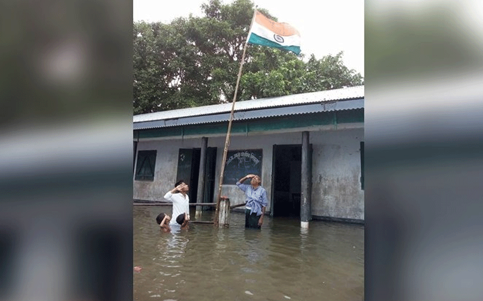 One boy in this August 15 photo is out of Assam NRC final draft