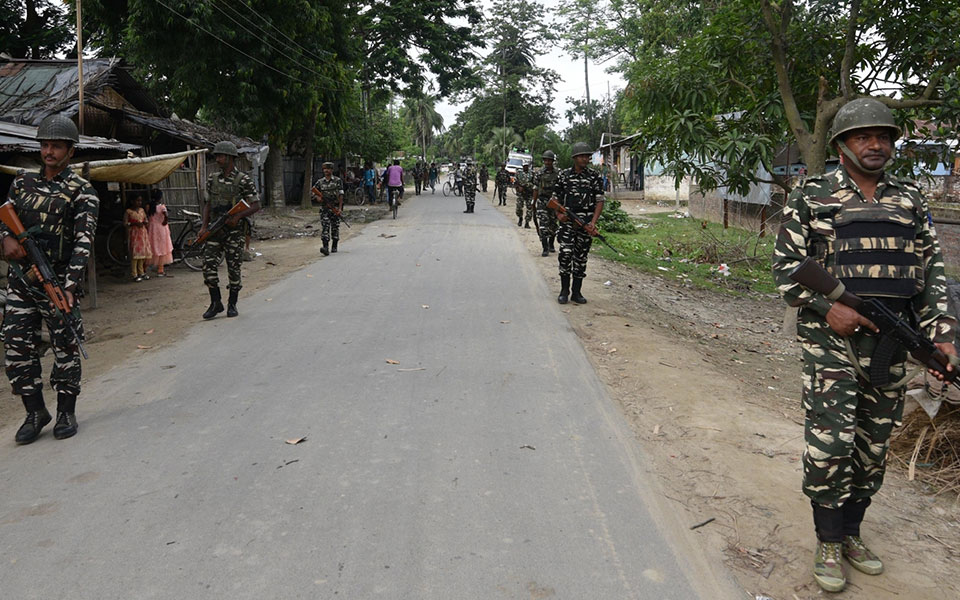 Security tightened in Tripura over Assam NRC