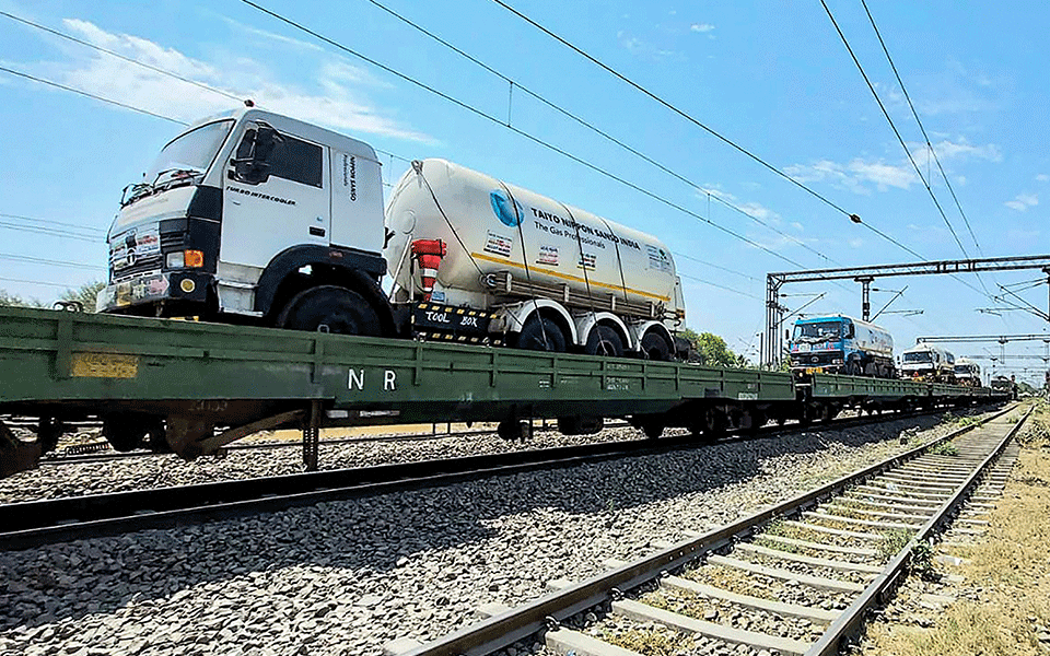 2 containers for carrying oxygen being brought from Dubai: Home Ministry