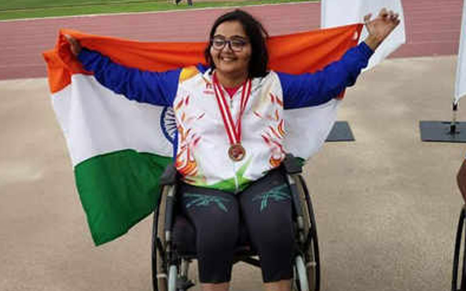 Ekta Bhyan wins club throw gold for India at Asian Para Games