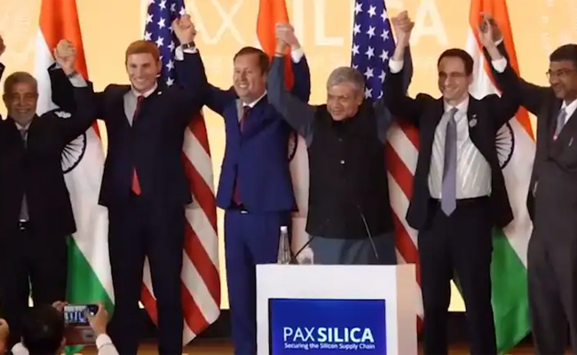 India joins US-led strategic alliance 'Pax Silica'