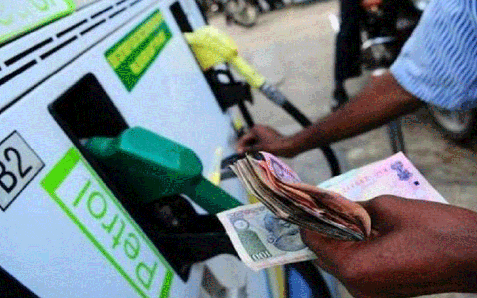 Petrol price cut by 12 paise/litre, diesel by 14 paise
