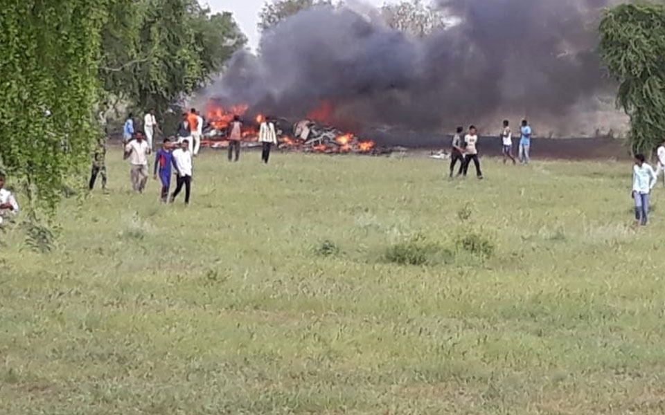 IAF MiG crashes near Jodhpur