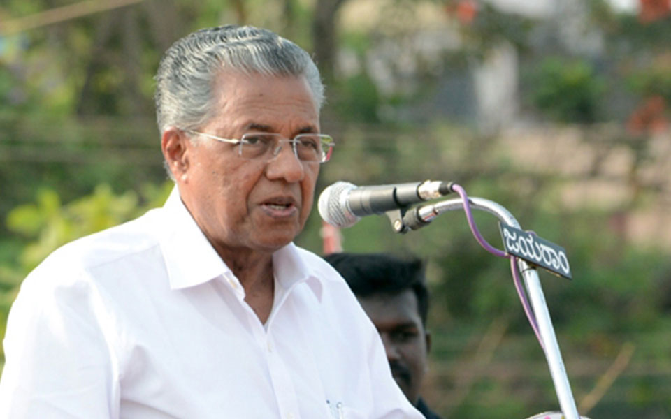 Kerala CM announces compensation for flood-affected